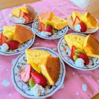 レモンシフォンケーキ