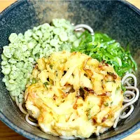 ☆かき揚げたぬき蕎麦|まぁたんさん