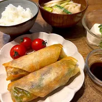 失敗春巻きde晩ごはん|Riccaさん