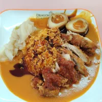 Chicken chop curry rice 🤤🤤🤤😋😋😋🍚🍗🍛 Dragon curry|🍒lynnlicious🍒さん