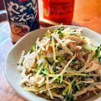 もやしの豆苗のやみつきナムル|にゃんぺこさん