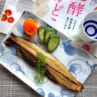 ニシンの発酵ぬかどこ漬け焼き
