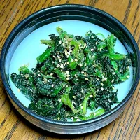 ほうれん草のごま和え| o-kazuさん