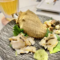 甲貝刺し