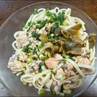 鮭缶うどん|アクちゃんさん