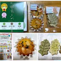 ポチャーズ、お芋のケーキ、お茶食べ比べサブレ| こいちさん