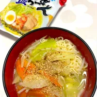☆今日のお昼ご飯☆ 塩ラーメン| hamamaさん