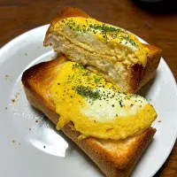 たまごトースト|はっちぃさん