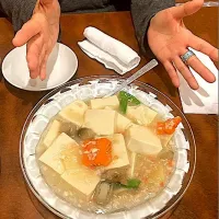 菜香園の蟹豆腐