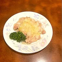 菜香園の蒸し鶏葱ソース|はやとさん