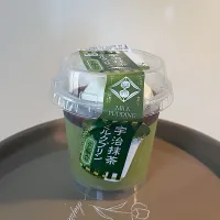 シャトレーゼ　宇治抹茶ミルクプリン こし餡入り|四天王さん