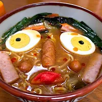 マルちゃん正麺🍜、豚骨醤油味❗️(^｡^)✨|サソリさん