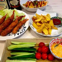 今日の夕飯(大皿料理)|キヨさん