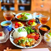 ネギだれチキン🍖|さらママさん