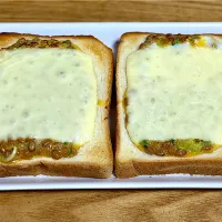 ☆納豆チーズトースト|まぁたんさん