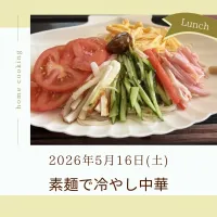 素麺で冷やし中華|いのっちさん