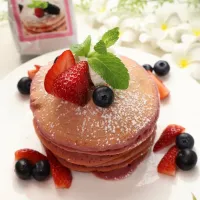 ピンクパレスパンケーキ