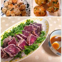 ありがとうの気持ちを込めて、頑張りました晩酌夜ごはんメニュー|m.rafuさん