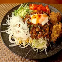 Today's dinner🍴炸醤麺|🌈Ami🍻さん