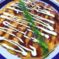 鮭とキャベツのお好み焼き|はるみさん