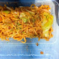 お祭りの焼きそば