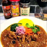 スパイスチキンカレー　ココナッツ＆レーズン