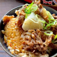 オイスターソースで牛肉と長芋の炊き込みご飯|9421beruさん