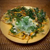 🥕人参の葉のかき揚げ|Noriyuki Saitoさん