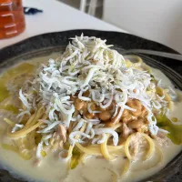釜揚げしらすと納豆のパスタ|H Iさん