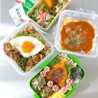 R8.5/18 ㈪  ·͜·♡ 今日のお弁当 👨🏻‍🍳|hamakoさん