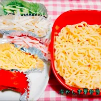 始めました♬冷やし中華弁当|あんみっちゃんさん