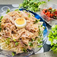 「冷しゃぶうどん」|バシュランさん