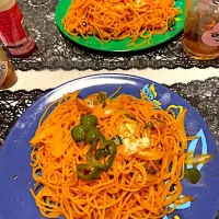 今日のお昼はナポリタン🍝