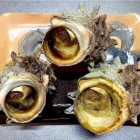 サザエの壺焼き|ゆきさん