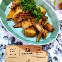 🔷肥後美人と新じゃが🐖豚肉のみそ味サブジ🔷|@きなこさん