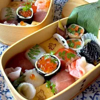 ふたりのお弁当 ~きゅーぶ手毬|とんちんさん
