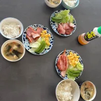 子供達朝御飯|のりまさくんさん