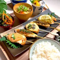 ささみ串味見大会😋| すずさん