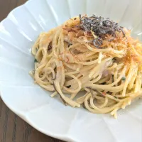 塩昆布のツナマヨパスタ|じょうさん