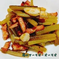 これなら食べやすい♬蕗のアーリオ・オーリオ|あんみっちゃんさん