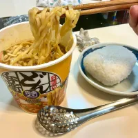 どん兵衛完全メシ　締めにご飯を入れて|Takeshi  Nagakiさん