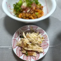 morimi32さんの料理 morimi32さんの料理 梅ささみ×自家製 梅昆布茶|morimi32さん