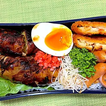 Snapdishの人気料理写真:単身赴任弁当249