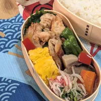 本日のお弁当〜鶏天弁当|f.1125beさん