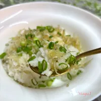 しらすガーリックオイルがけライス|ゆーこどんさん