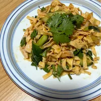 KimaLABOさんの料理 豆腐干の棒棒鶏サラダ| KimaLABOさん