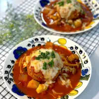 ハンバーグトマトソース| cha_chiさん