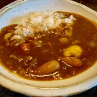 ＂ポトフ＂リメイクのランチ                                          『カレー&酢玉ねぎ,南高梅はちみつ漬』|mottoさん