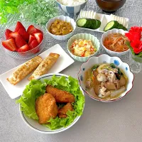 わんまいるさんの冷凍惣菜でランチ|akkiyさん