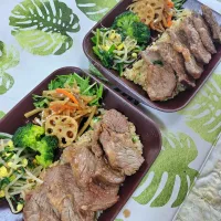 焼き肉弁当🍱です✨